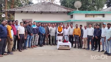 दंतेवाड़ा: वन कर्मचारी, प्रबंधक संघ ने किया विधायक चैतराम अटामी से विधायक निवास में सौजन्य भेंट