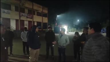 अंबिकापुर: सरगुजा कलेक्टर कुंदन कुमार प्रशासनिक अमले के साथ देर रात शहरी व्यवस्था के औचक निरीक्षण पर निकले