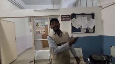 जगाधरी: परिवार पहचान पत्र में गलत आय दिखाने से परेशान युवक ने यमुनानगर के जिला सचिवालय में किया हंगामा