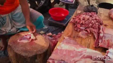 भीकनगांव: भीकनगांव नगर में परिवर्तित स्थान पर लगा मिट बजार मीट विक्रेताओं को लाइसेंस देने की कार्रवाई जारी