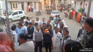 रानीवाड़ा: रानीवाड़ा में अयोध्या से आए अक्षत व पत्रक का किया गया विमोचन