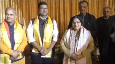 कोल: टीकाराम कॉलेज के स्थापना दिवस के कार्यक्रम में शामिल हुईं उच्च शिक्षा मंत्री रजनी तिवारी