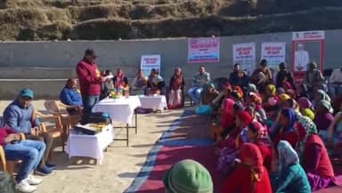 थराली: "विकसित भारत संकल्प यात्रा" के तहत जुनेर समेत विभिन्न गांवों में शिविर का आयोजन, सरकारी योजनाओं की दी जानकारी