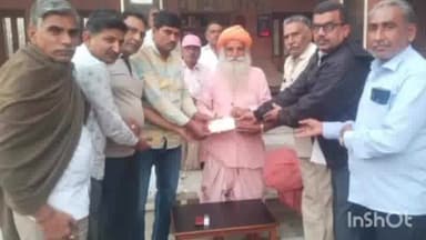 आहोर: बजरंग दल के कार्यकर्ताओं ने लेटा महंत को अयोध्या में प्राण प्रतिष्ठा महोत्सव को लेकर दिया निमंत्रण