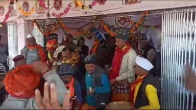 थराली: नंदा देवी राज राजेश्वरी भगवती की उत्सव डोली 6 माह ननिहाल देवराडा में प्रवास के बाद श्री सिद्ध पीठ कुरुड के लिए हुई रवाना