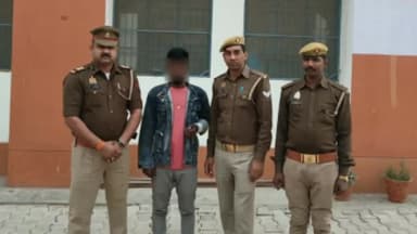 एत्मादपुर: थाना ट्रांस यमुना पुलिस टीम ने गैंगस्टर अभियोग में वांछित एक युवक को झरना नाले के समीप से किया गिरफ्तार,भेजा जेल।