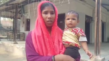 साहेबगंज: साहेबगंज थाना क्षेत्र के आशा पट्टी गाँव में दहेज के लिए महिला से की गई मारपीट