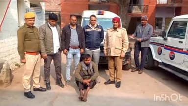 धौलपुर: कमल होटल के पास एक व्यक्ति को पुलिस ने किया गिरफ्तार, देसी कट्टा व एक कारतूस किया बरामद