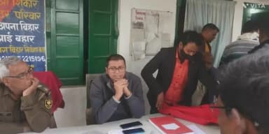 मनसाही:- थाना परिसर मनसाही में साप्ताहिक जनता दरबार का आयोजन।