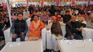 जगाधरी: दशहरा ग्राउंड में गीता जयंती महोत्सव में दूसरे दिन बच्चों ने दिखाई प्रतिभा, BJP प्रदेश कार्यकारिणी सदस्य रहे मुख्य अतिथि