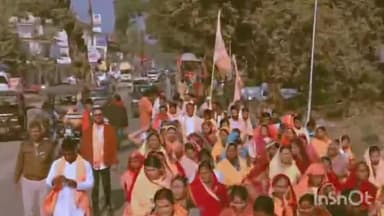 पेण्ड्रा: पेंड्रा में अक्षत कलश के साथ निकाली गई भव्य कलश यात्रा, बड़ी संख्या में श्रद्धालु हुए शामिल