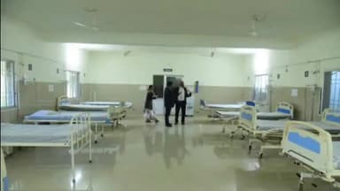 कोंडागांव: जिला अस्पताल कोंडागांव में 20 बिस्तरों का आइसोलेशन वार्ड किया गया तैयार।