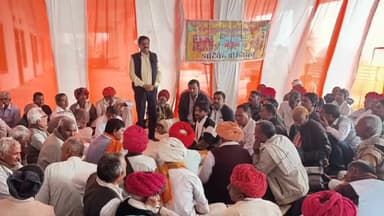 माण्डलगढ़: श्री बाण माता शक्तिपीठ गोवटा में नव निर्मित मंदिर कलश स्थापना एवं महायज्ञ को लेकर बैठक आयोजित