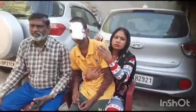 मुरादाबाद: बम से घायल हुए छात्र के मामले में तहरीर के आधार पर सिविल लाइन थाने पर दो लोगों के खिलाफ नामजद रिपोर्ट हुई दर्ज