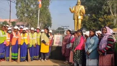 कोंडागांव: पूर्व प्रधानमंत्री स्वर्गीय अटल बिहारी बाजपेई  की जयंती पर दी गई श्रद्धांजलि, नगर में की गई स्वच्छता अभियान की शुरुआत