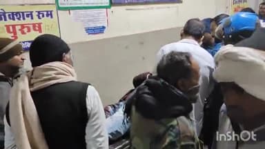 लाडपुरा: अंता से मथुरा जा रहे परिवार की कार इटावा कस्बे के निकट डिवाइडर से टकराई पति पत्नी घायल पति MBS अस्पताल में भर्ती