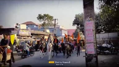 फारबिसगंज में आज रामलाल के प्राण प्रतिष्ठा को लेकर भव्य अक्षत कलश यात्रा निकाला गया जिसमें श्रद्धालुओं की भीड़ उमड़ी