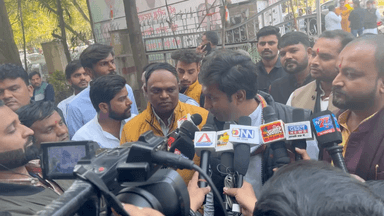 युवा कांग्रेस अध्यक्ष विक्रांत भूरिया जी के साथ
पत्रकार वार्ता भोपाल