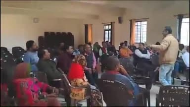 पन्ना: विरवाही क्लास्टर में 6 ग्राम पंचायत के तकनीकी सहयोग दल सदस्यों का हुआ प्रशिक्षण, जिला पंचायत के परियोजना अधिकारी शामिल