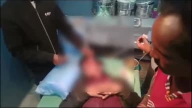 पन्ना: ककरहाई ग्राम में दो मोटर बाइक आपस में टकराई दो लोग हुए घायल