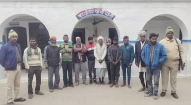सवायजपुर: पाली पुलिस ने अलग-अलग गांवों से गिरफ्तार 11 लोगों के विरुद्ध की शांति भंग की कार्रवाई