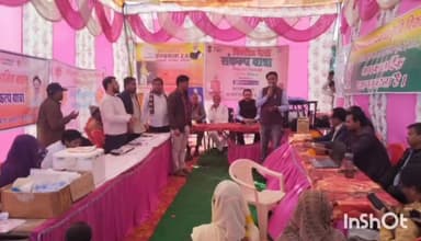 राघोगढ़: ग्राम सागर और सावतखेड़ी पहुंची विकसित भारत संकल्प यात्रा, शासकीय विभागो ने स्टॉल लगा कर दी लोगो को योजनाओ की जानकारी