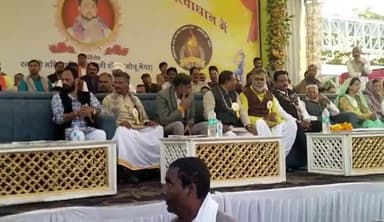 गोटेगांव: नेताजी सुभाष चंद्र बोस स्टेडियम पहुंचे पूर्व केंद्रीय मंत्री और वर्तमान कैबिनेट मंत्री प्रहलाद सिंह पटेल