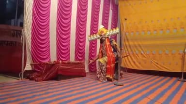 डूंगरपुर: उपरगांव में आयोजित रामलीला में आज धनुष यज्ञ तथा लक्ष्मण परशुराम के संवाद का किया गया मंचन, समस्त ग्रामवासी रहे मौजूद