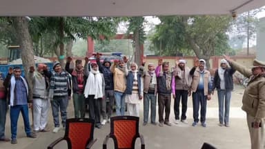 सवायजपुर: अरवल पुलिस ने 18 हिस्ट्रीशीटरों की थाने में ली हाजिरी, अपराध से दूर रहने की दिलाई शपथ