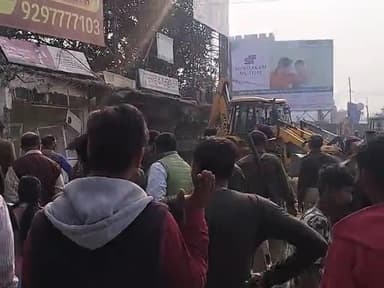 #बैरिया बस स्टैंड अतिक्रमण मुक्त कराया जा रहा है