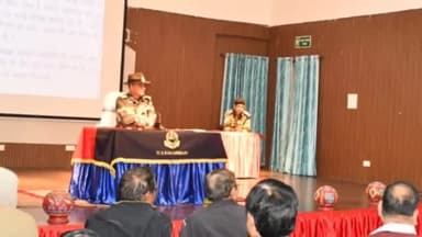 हज़ारीबाग: सीमा सुरक्षा बल मेरू कैंप, हजारीबाग में ’वार्ब’ (WARB) की बैठक का हुआ आयोजन