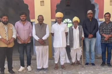 डेगाना: भाजपा के वरिष्ठ नेता भवानी सिंह कालवी ने शुक्रवार को डेगाना क्षेत्र का किया दौरा