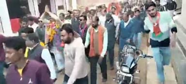 तेंदूखेड़ा: तेजगढ़,झलौन पहुंचे राज्य मंत्री धर्मेंद्र सिंह लोधी,जनता ने किया भव्य स्वागत