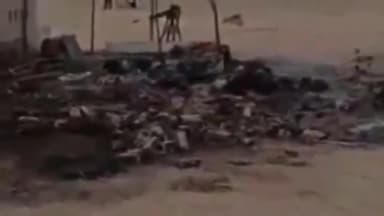 सिणधरी: खारा महेचान गांव में एक पशुबाड़े में लगी अचानक आग,15 बकरियां जिंदा जली