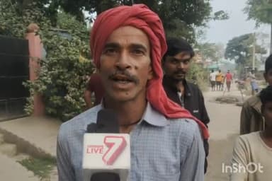 वारिसनगर: लखनपट्टी पंचायत में बिना योजना बोर्ड लगाए ही हो रहे नाला निर्माण के कार्य को ग्रामीणों ने रोका, जांच की मांग की