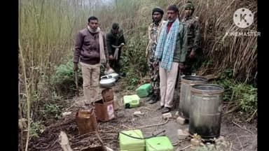 बखरी: बखरी पुलिस ने चलाया अवैध देशी शराब की विरुद्ध अभियान