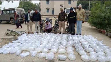 मेसकौर: चंसारा गांव के समीप पुलिस ने 790 लीटर देसी शराब के साथ चार बाइकों के साथ एक युवक को किया गिरफ्तार