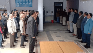 सिंगरौली: माह के प्रथम दिवस कलेक्ट्रेट कार्यालय में राष्ट्र-गीत “वंदे-मातरम“ एवं राष्ट्र-गान “जन-गण-मन“ का सामूहिक गायन का हुआ आयोजन