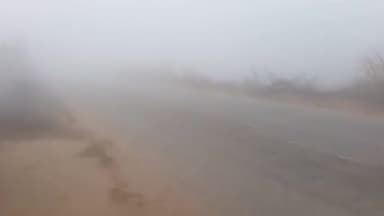 घना कोहरा और गलन से लोग परेशान।#मौसम #ठंड #गलन
