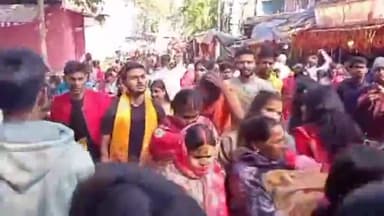 कांके: रांची के पहाड़ी मंदिर में नए साल के मौके पर उमड़ी श्रद्धालुओं की भीड़, सुरक्षा के किए गए पुख्ता इंतजाम