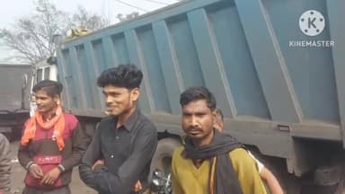 सिंगरौली: नए सड़क कानून के विरोध में सिंगरौली के चालकों ने गाड़ी खड़ा करके किया विरोध प्रदर्शन, जिले में थमे वाहनों के पहिए