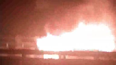 कालका: कालका पिंजौर बाईपास पर कार में लगी आग, कार जलकर हुई राख