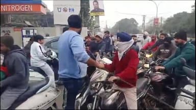 ਪਟਿਆਲਾ: ਪੈਟਰੋਲ ਡੀਜ਼ਲ ਦੀ ਕਮੀ ਢੇ ਚਲਦਿਆਂ ਭੜਕੇ ਲੋਕਾਂ ਨੇ ਲੀਲਾ ਭਵਨ ਨੇੜੇ ਪੈਟਰੋਲ ਪੰਪ ਤੇ ਕੀਤਾ ਹੰਗਾਮਾ ਤੋੜਫੋੜ