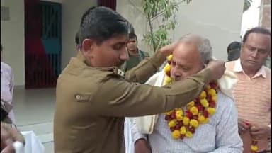 मेसकौर: मेसकौर में सेवानिवृत अपर थानाध्यक्ष को सम्मानित कर दी गई विदाई