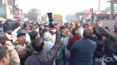 रायबरेली: हरचंदपुर में भारत संकल्प यात्रा के अंतर्गत शामिल हुए उद्यान मंत्री सैकड़ो की संख्या में जुट रही भीड़