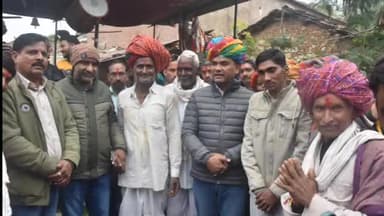 चित्तौड़गढ़: विधायक चंद्रभान सिंह आक्या की जीत पर घटियावली गांव में सम्मान समारोह  कार्यक्रम हुआ आयोजित, विधायक रहे मौजूद