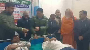 जुलाना: आरोग्यम अस्पताल जुलाना में लगाया गया रक्तदान शिविर, 50 युवाओं ने किया रक्तदान