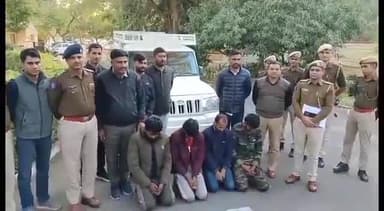 जोधपुर: रातानाडा  क्षेत्र में 10 लाख की लूट का खुलासा आज गुरुवार को रातानाडा थाना पुलिस ने किया,