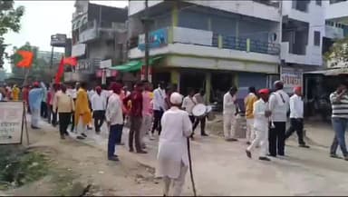 समुद्रपूर: गिरड येथे अयोध्येतून आलेल्या अक्षता मंगल कलशाची काढण्यात आली शोभायात्रा