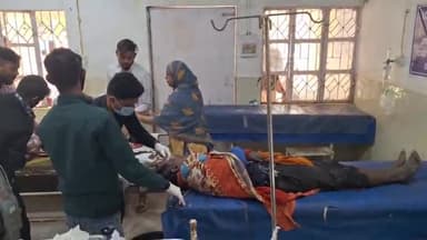 पूर्णिया पूर्व: कप्तान पारा के पास सड़क दुर्घटना में ठेला चालक हुआ घायल, जीएमसीएच में भर्ती